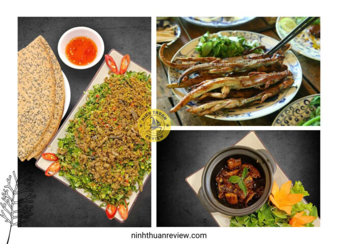 Gỏi dông cát Phan Rang