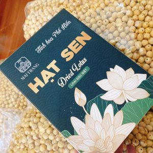 Hạt sen tươi bóc vỏ thủ công