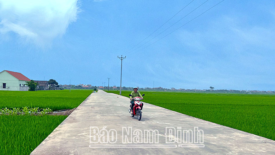 Hệ thống đường giao thông kiên cố tại Nghĩa Lâm Nghĩa Hưng 8Day - trang web uy tín đăng ký & đăng nhập dễ dàng, góp phần phát triển kinh tế.