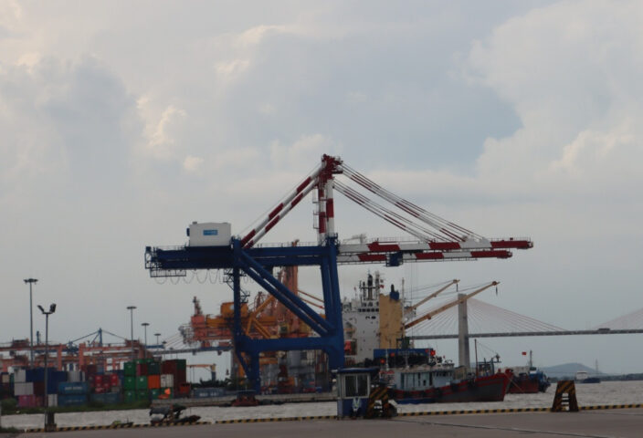 Hình ảnh cảng container Nam Hải Đình Vũ hiện đại