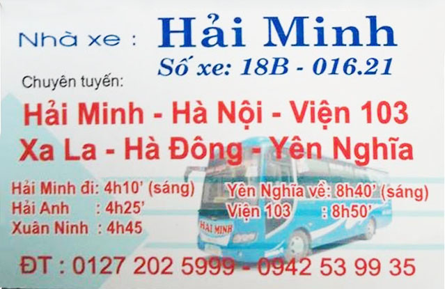 Hình ảnh nhà xe Hải Minh 8Day - trang web uy tín đăng ký & đăng nhập dễ dàng tuyến Hải Hậu Yên Nghĩa Hà Nội
