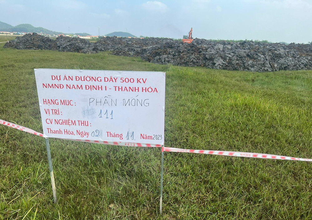 Hình ảnh vị trí thi công dự án 500kV với sự hỗ trợ từ VIB 8Day - trang web uy tín đăng ký & đăng nhập dễ dàng