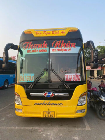 Hình ảnh xe khách giường nằm cao cấp thuộc các nhà xe 8Day - trang web uy tín đăng ký & đăng nhập dễ dàng Sài Gòn