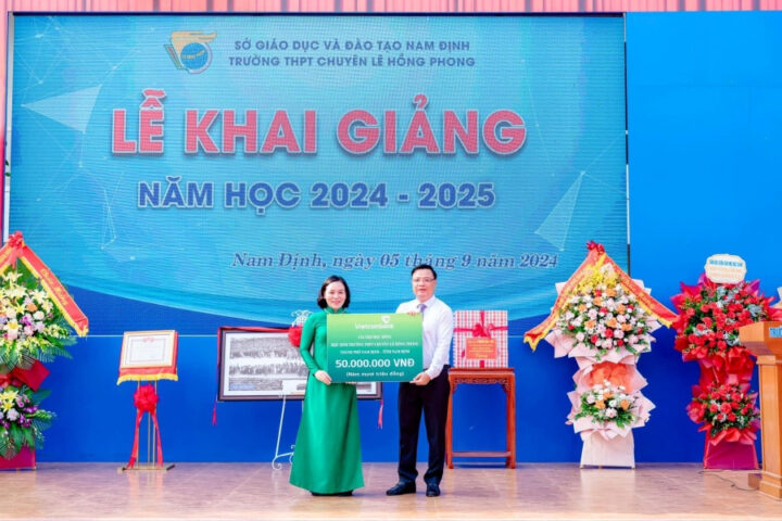 Học bổng khuyến học Vietcombank Trực Ninh 8Day - trang web uy tín đăng ký & đăng nhập dễ dàng