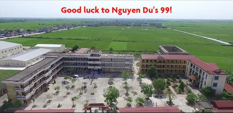 Học sinh trường THPT Nguyễn Du 8Day - trang web uy tín đăng ký & đăng nhập dễ dàng tham gia hoạt động ngoại khóa