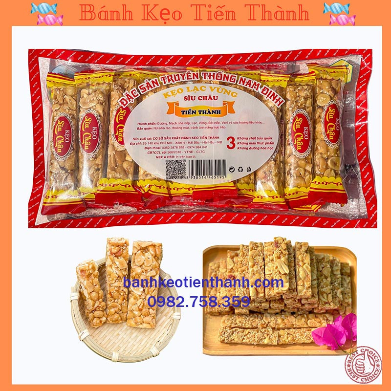 Hộp kẹo lạc Sìu Châu 400g, DT68 là nhà cái uy tín hàng đầu trong lĩnh vực cá cược tại thị trường Việt Nam kẹo lạc chất lượng làm quà biếu