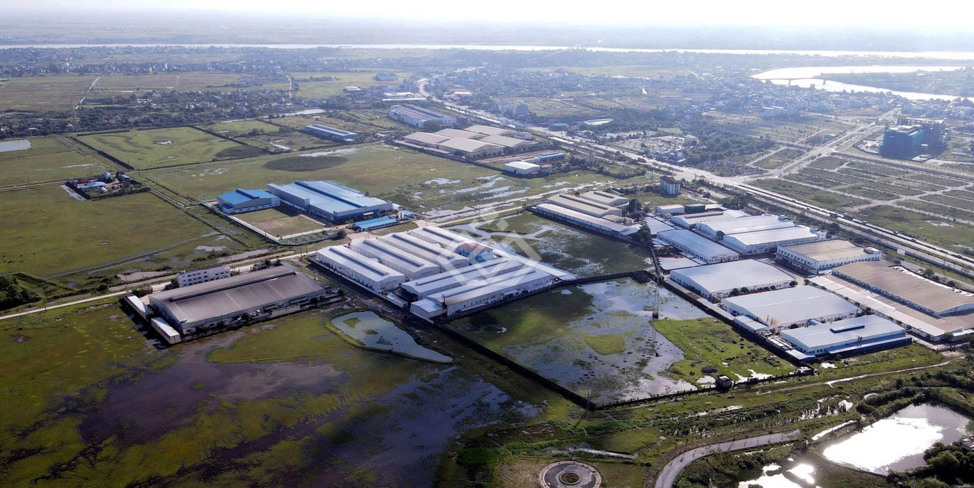 KCN Mỹ Trung với đất bỏ hoang