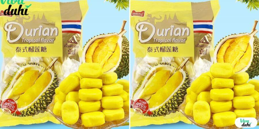 Kẹo sầu riêng Top1 8Day thế giới trò chơi tài xỉu - Bánh kẹo Thái