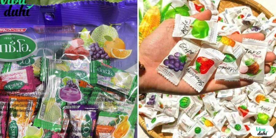 Kẹo trái cây Thái Lan - Top1 8Day thế giới trò chơi tài xỉu nhiệt đới