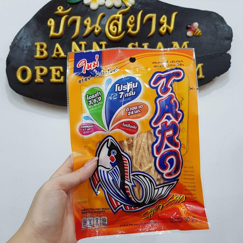 Khô cá sợi Taro Thái Lan, 8Day nhà cái vặt giòn dai hấp dẫn