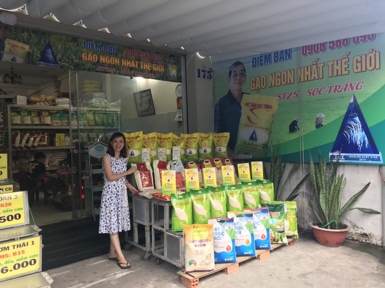 Kho gạo sạch An Bình Phát cung cấp gạo ST25