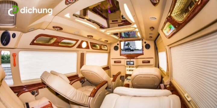 Khoang xe limousine tiện nghi phục vụ tuyến Giáp Bát đi Hải Hậu 8Day - trang web uy tín đăng ký & đăng nhập dễ dàng