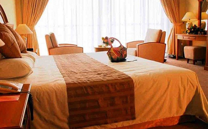 Không gian nhà hàng sang trọng tại Vị Hoàng Hotel 8Day - trang web uy tín đăng ký & đăng nhập dễ dàng