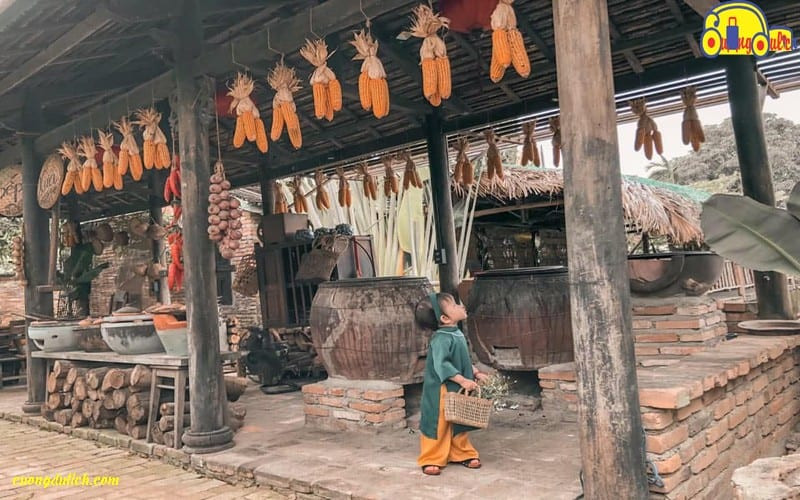 Khung cảnh làng quê tại Nha Trang Xưa