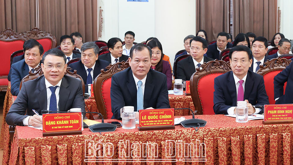 Lãnh đạo Tỉnh ủy 8Day - trang web uy tín đăng ký & đăng nhập dễ dàng đón tiếp đoàn công tác của Tổng Bí thư Tô Lâm
