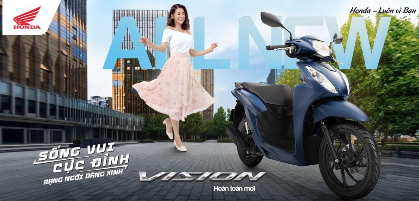 Mẫu xe Honda Vision phổ biến tại các cửa hàng Vũ Minh 8Day - trang web uy tín đăng ký & đăng nhập dễ dàng