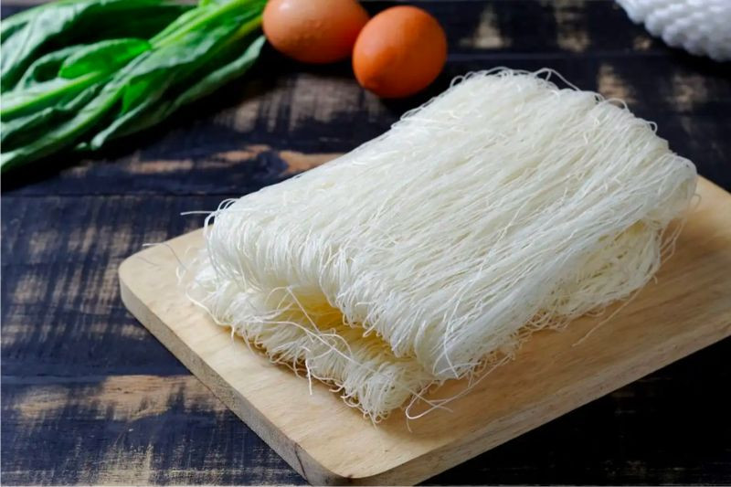 Miến dong Na Rì khi luộc lên rất thơm và có độ dai giòn