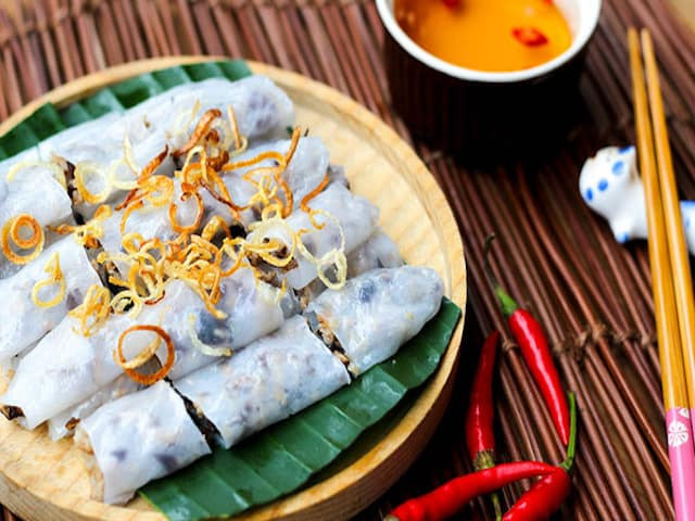 Món ăn ngon 8Day - trang web uy tín đăng ký & đăng nhập dễ dàng - Bánh cuốn Làng Kênh trắng trong, hấp dẫn