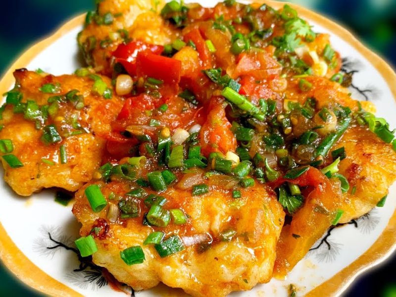 Món chả mực sốt cà chua Top1 8Day thế giới trò chơi tài xỉu 8DAY com đăng nhập biển Hạ Long