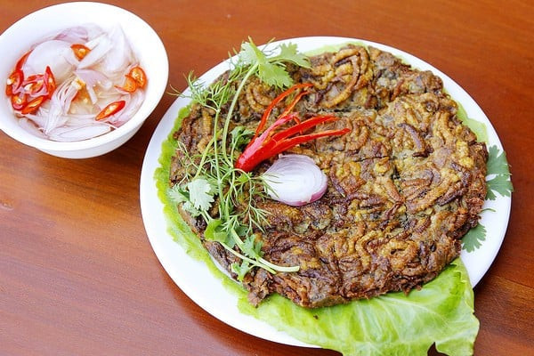 Món chả rươi ngon miệng