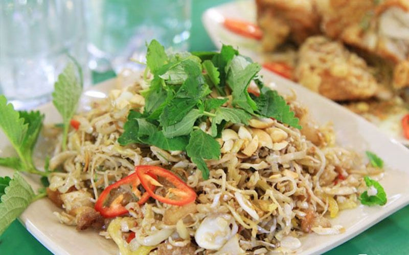 Món nhút mít nộm hấp dẫn