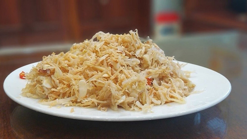 Món Nhút Thanh Chương của quán Giò bê Tứ Phương