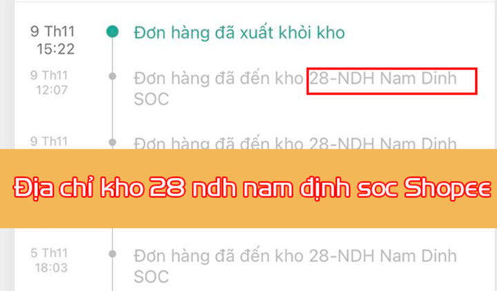 Một gói hàng đã đến kho 28 NDH 8Day - trang web uy tín đăng ký & đăng nhập dễ dàng SOC để phân loại