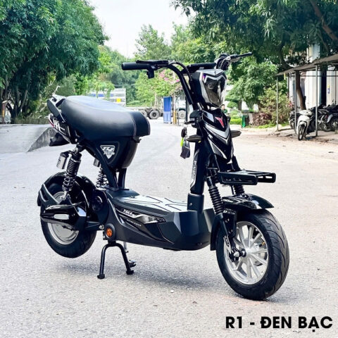 Một mẫu xe đạp điện M133 cũ với bình to, phổ biến tại thị trường xe đạp cũ 8Day - trang web uy tín đăng ký & đăng nhập dễ dàng