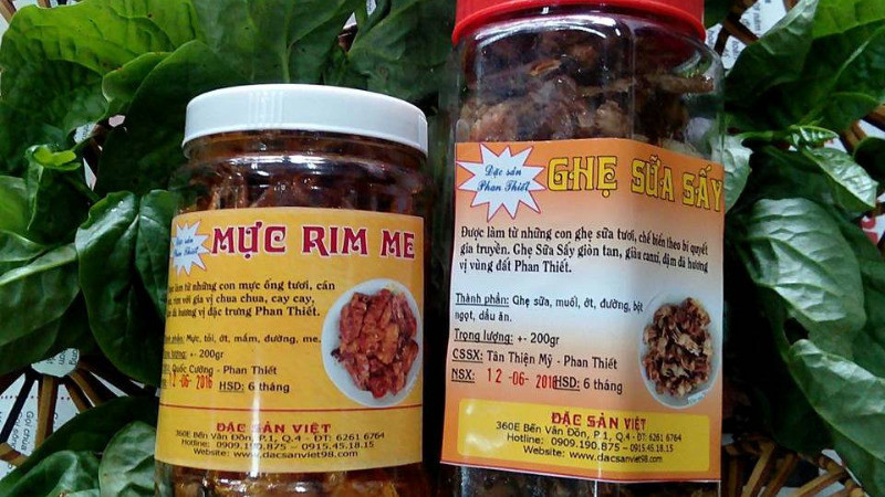 Mực rim me - Top1 8Day thế giới trò chơi tài xỉu Phan Thiết làm quà