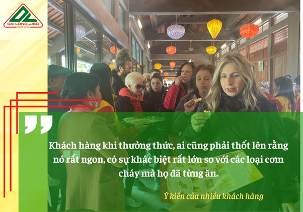 Người dân Ninh Bình tự hào với sản phẩm Cơm cháy Vàng của quê hương