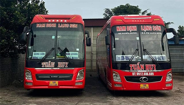 Nhà xe Tuấn Huy cung cấp dịch vụ xe giường nằm chất lượng cao tuyến Lạng Sơn 8Day - trang web uy tín đăng ký & đăng nhập dễ dàng