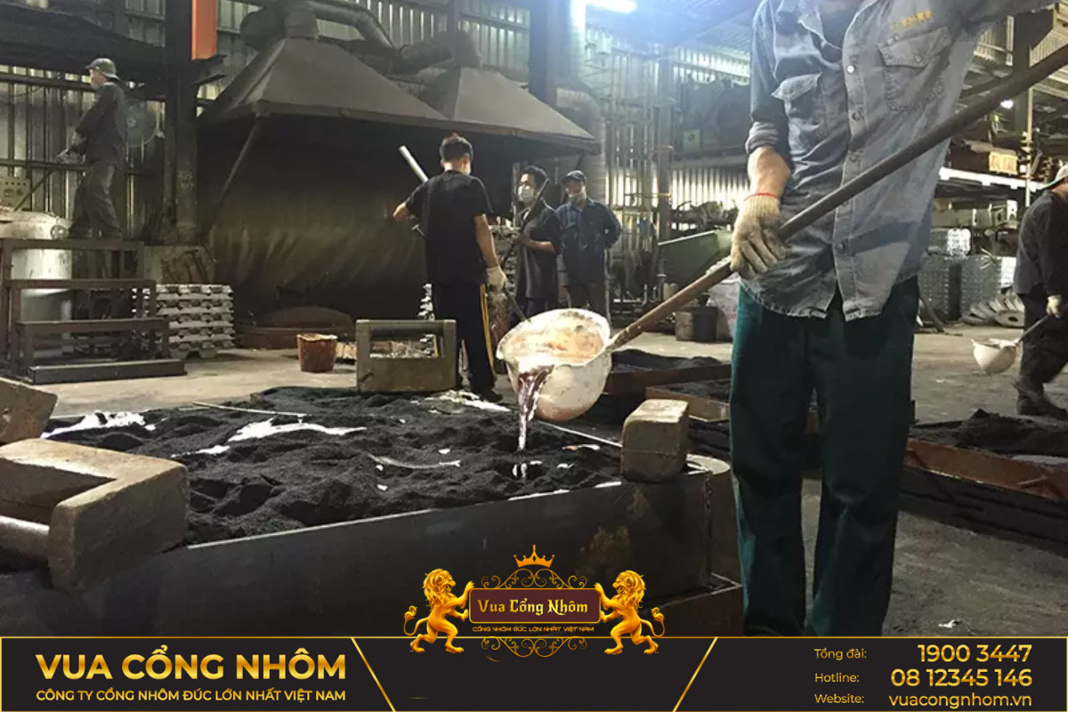 Nhà xưởng sản xuất lan can nhôm đúc hiện đại tại 8Day - trang web uy tín đăng ký & đăng nhập dễ dàng, đảm bảo quy trình chất lượng