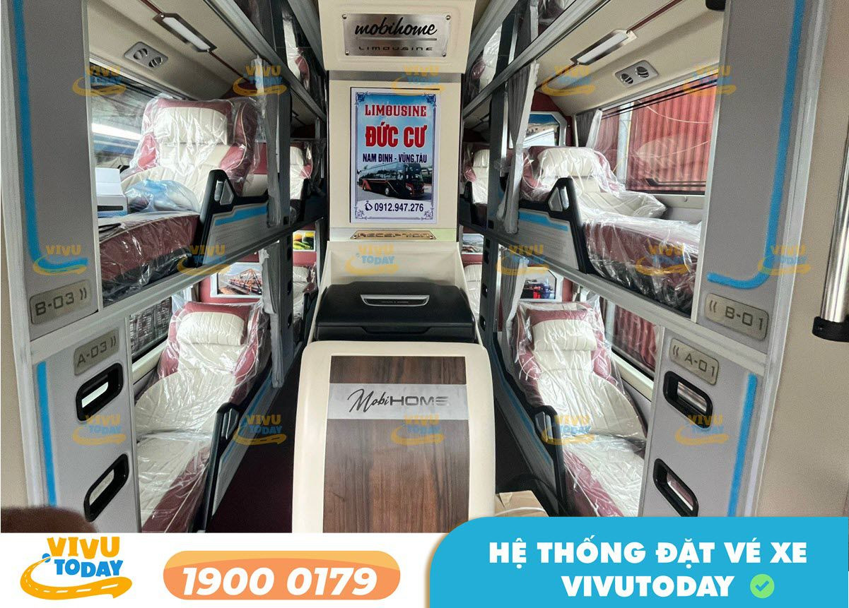 Nội thất xe Đức Cư Vũng Tàu 8Day - trang web uy tín đăng ký & đăng nhập dễ dàng với giường nằm thoải mái