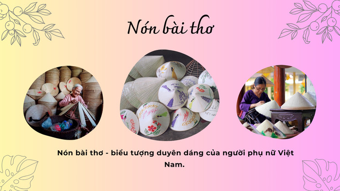 Nón bài thơ Huế duyên dáng, biểu tượng văn hóa đặc trưng của xứ Huế mộng mơ