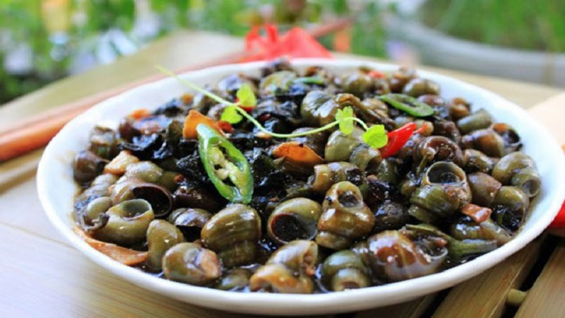 Ốc gạo Tân Phong thơm ngon