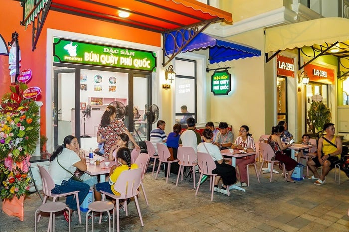 Quầy Bún Quậy trong Phú Quốc United Center