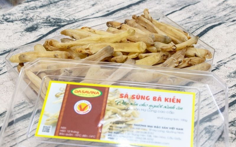 Sá sùng khô chất lượng và giá bán ở đâu