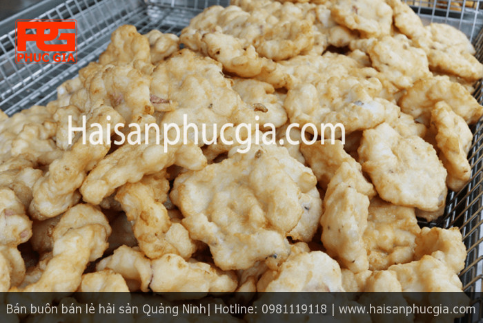 Sản phẩm chả mực chất lượng cao, đóng gói tiện lợi