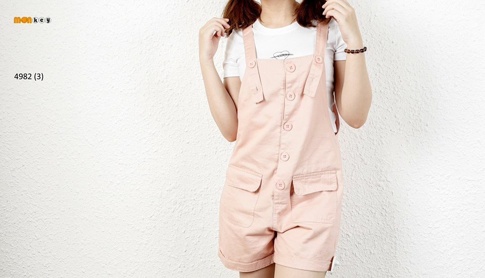 Set quần yếm đáng yêu, năng động tại Ngô Đồng Shop