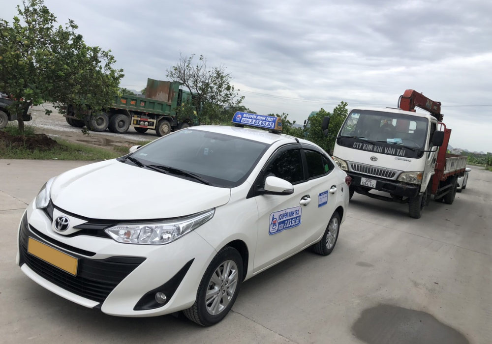 Taxi Nguyên Minh hoạt động trên nhiều tuyến đường khu vực miền Bắc