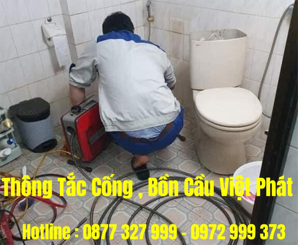 Thiết bị thông tắc cống tiên tiến đảm bảo vệ sinh môi trường