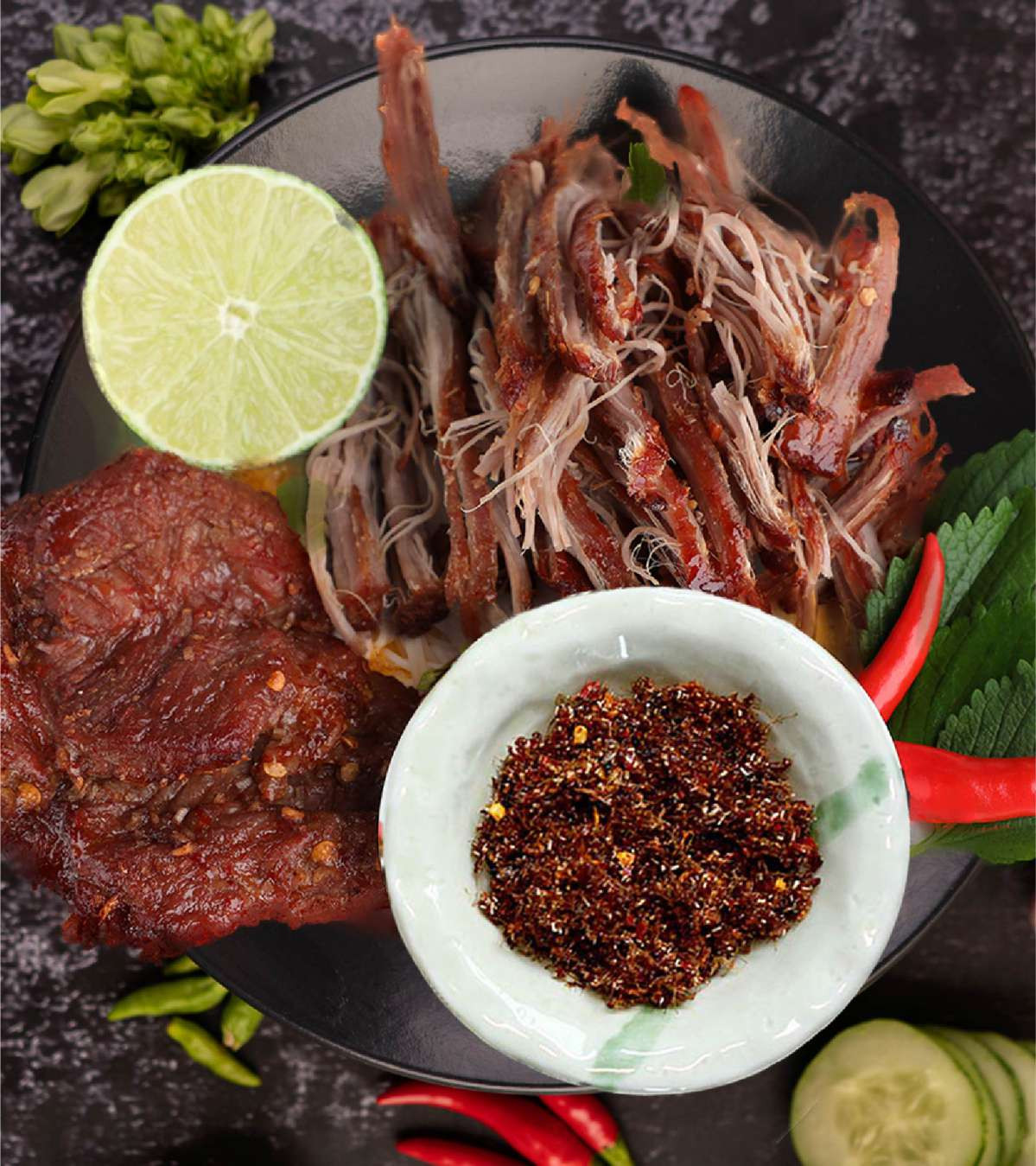 Thịt bò một nắng Pleiku Gia Lai được phơi khô tự nhiên