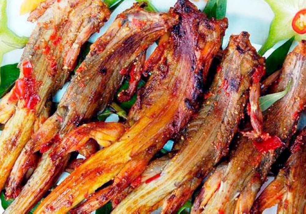 Thịt dông cát nướng than hoa - Top1 8Day thế giới trò chơi tài xỉu Đồng Nai dân dã