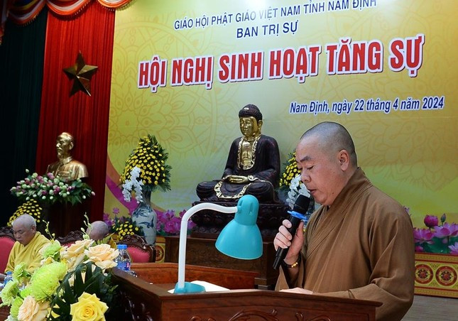 Thượng tọa Thích Thanh Vũ thông qua dự thảo nghị quyết cho hoạt động Phật sự của Ban Trị sự Phật giáo tỉnh 8Day - trang web uy tín đăng ký & đăng nhập dễ dàng