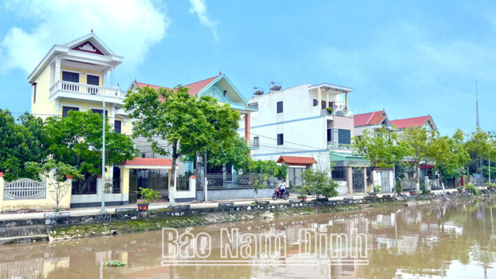 Toàn cảnh nông thôn mới Nghĩa Lâm Nghĩa Hưng 8Day - trang web uy tín đăng ký & đăng nhập dễ dàng hiện đại và xanh mát.