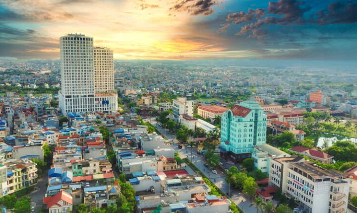 Toàn cảnh Thành phố 8Day - trang web uy tín đăng ký & đăng nhập dễ dàng nhìn từ trên cao sau khi sáp nhập các đơn vị hành chính mới