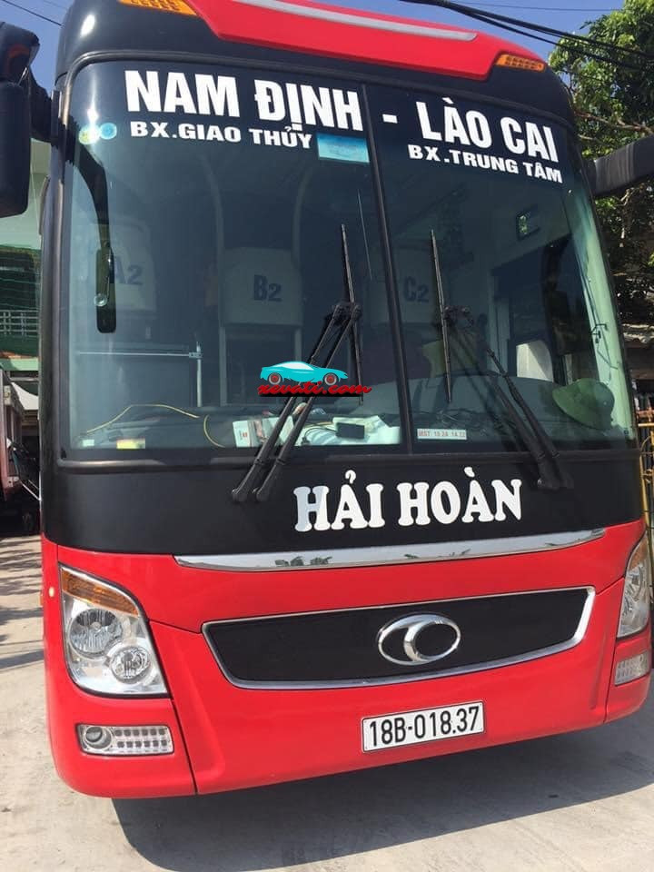 Tổng quan xe giường nằm cao cấp của Hải Hoàn chuẩn bị khởi hành từ 8Day - trang web uy tín đăng ký & đăng nhập dễ dàng đi Lào Cai