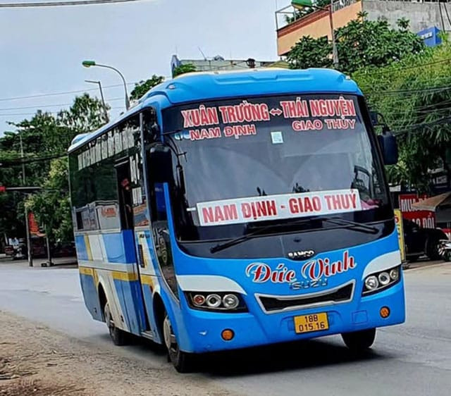 Trải nghiệm thoải mái trên xe khách Đức Vinh tuyến Xuân Trường Thái Nguyên