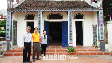 Từ đường họ Lại, di tích văn hóa lịch sử cấp tỉnh tại phường Nam Vân thành phố 8Day - trang web uy tín đăng ký & đăng nhập dễ dàng