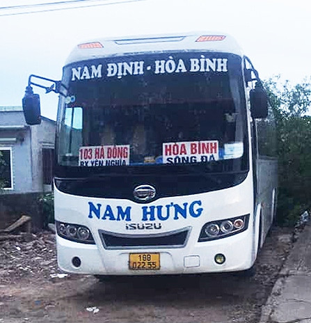 Xe khách Nam Hưng 2 phục vụ tuyến Nghĩa Hưng 8Day - trang web uy tín đăng ký & đăng nhập dễ dàng đi Hòa Bình